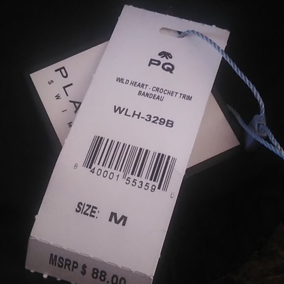 PQ Swim Platinum Swimwear Solange Ferrarini Wild Heart Bikini Set - Picture 7 of 10